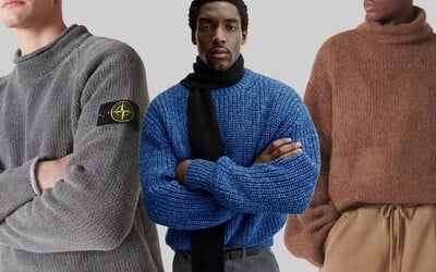 Vybrali sme najlepšie mužské svetre pre každý rozpočet. Objav cool kúsky od značiek COS či Arket aj high-end chuťovku Stone Island