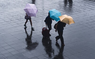 Vydatný déšť vyvolal druhý povodňový stupeň, ČHMÚ očekává další srážky. Tady platí výstraha celý víkend