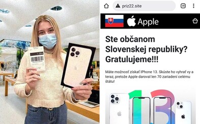 Vyhraj iPhone 13 len za 2 €. Tisíce Slovákov na Instagrame otravuje podvod, ktorý ťa pripraví o kartu