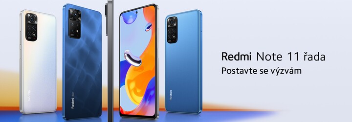 Výkonný telefon za skvělou cenu. Řada Redmi Note 11 přichází na český trh