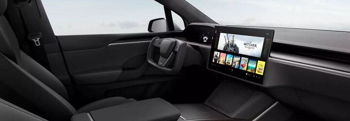Vylepšená Tesla Model S má ještě futurističtější interiér nabitý technologiemi