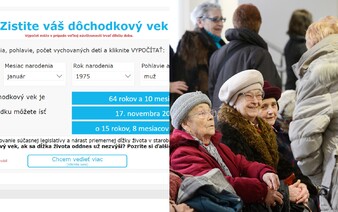 Vypočítaj si presný odchod do penzie. Zverejnili dôchodkovú kalkulačku