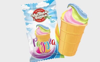 Výrobce zmrzliny s duhou na obalu v Rusku obvinili z propagace homosexuality