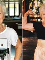 73leté babičce koupila dcera iPhone. Nabrala díky němu svaly a inspiruje lidi i na Instagramu