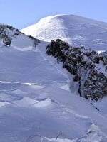 Z ledovce na Mont Blancu kvůli globálnímu oteplování může spadnout 250 tisíc metrů krychlových ledu