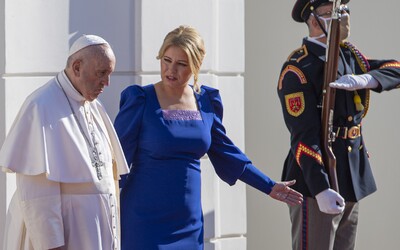 ZÁZNAM: Boris Kollár zobral na stretnutie s pápežom Františkom 10 detí