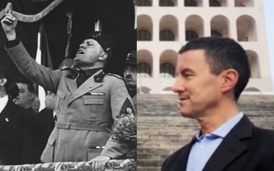 Za italskou ultrapravicovou stranu kandiduje Mussoliniho vnuk. Jmenuje se Caius Julius Caesar