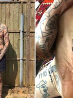Za každý deň v karanténe si spraví jedno tetovanie. Na tele ich má už viac ako 1000