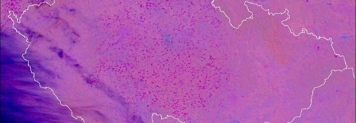 Záběr z vesmíru: Takhle vypadalo české pálení čarodějnic z kosmické perspektivy 