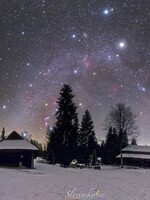 Zábery zo zasneženej Oravy vybrala NASA počas Vianoc za fotografiu dňa