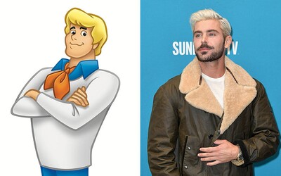 Zac Efron si zahrá Freda v novom animovanom Scooby-Doo filme. Ktorí herci stvárnia Velmu, Shaggyho a sexy Daphne?