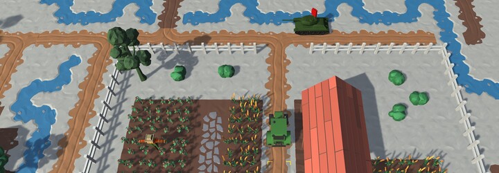 Zahraj si v indie hře za ukrajinského farmáře, který sbírá ruské tanky