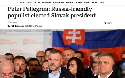 Zahraniční média o Pellegriniho vítězství: Je to proruský populista sympatizující s Moskvou, Fico už převzal prezidentský úřad