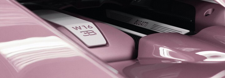 Zákazník nechal své ženě na Valentýna vyrobit Bugatti Chiron ve specifické růžovo-bílé kombinaci