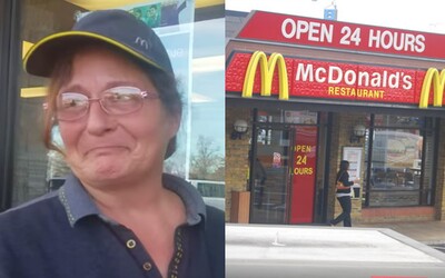 Zákazník dojal starší pracovnici v McDonald's, když jí daroval nové auto