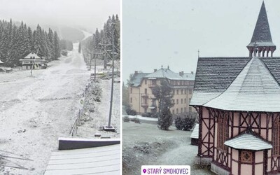 Zasnežené Slovensko: Dnes napadol v týchto regiónoch prvý sneh