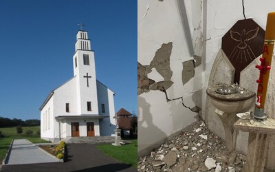 Zemetrasenie zničilo kostoly v dvoch obciach na východe Slovenska, budú ich musieť zbúrať. Osud tretieho je v rukách statika