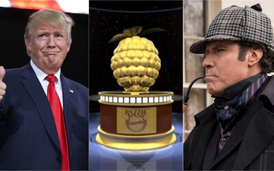 Zlaté maliny vyhlášeny: Nejhorším hercem roku je Donald Trump, nejhorším filmem Holmes & Watson