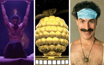 Zlaté maliny za nejhorší filmy rozdány: Filmovou anticenu získal erotický film z Netflixu či herecký výkon v Boratovi 2