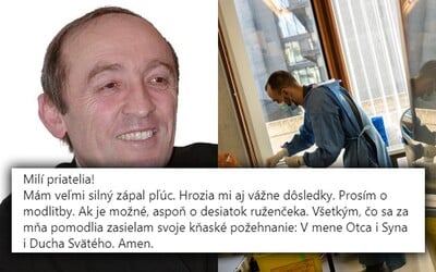 Zomrel kňaz Miroslav Čajka, ktorý podporoval ĽSNS a spochybňoval Covid-19. V októbri sa ním nakazil a prosil o modlitby