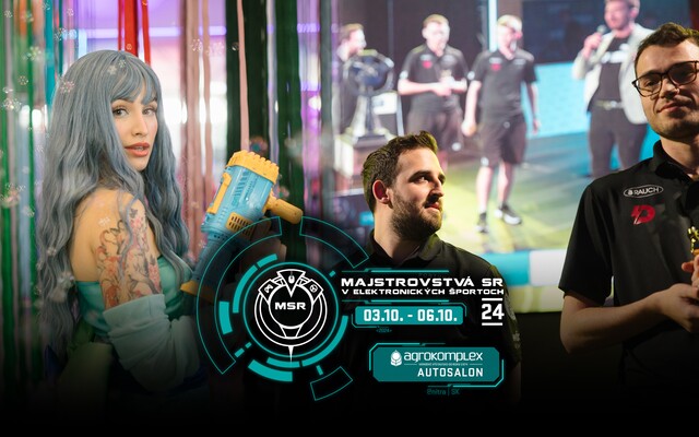 Majstrovstvá SR v elektronických športoch prichádzajú po prvýkrát v hre Counter-Strike 2. Turnaj si môžeš pozrieť už tento víkend