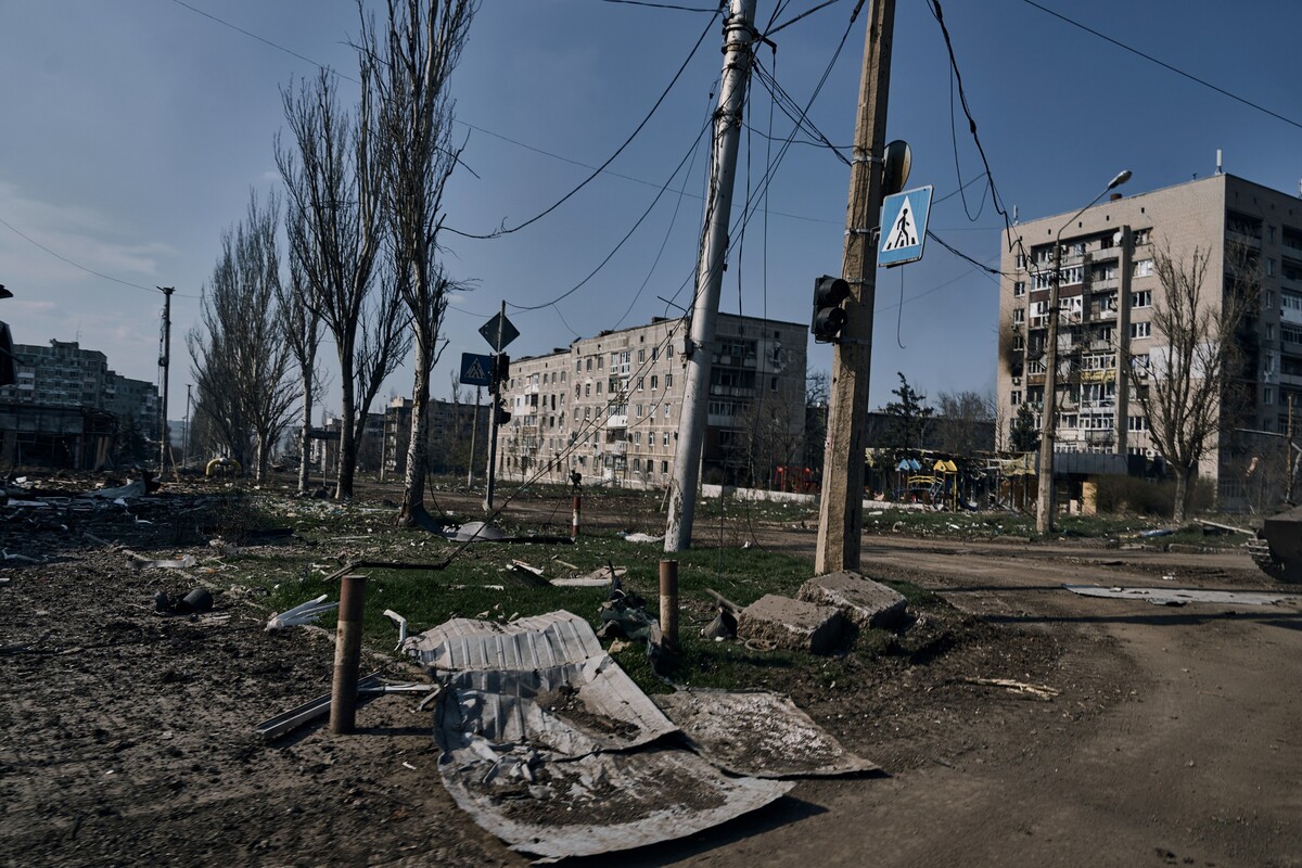 Válka na Ukrajině během velikonočních svátků.