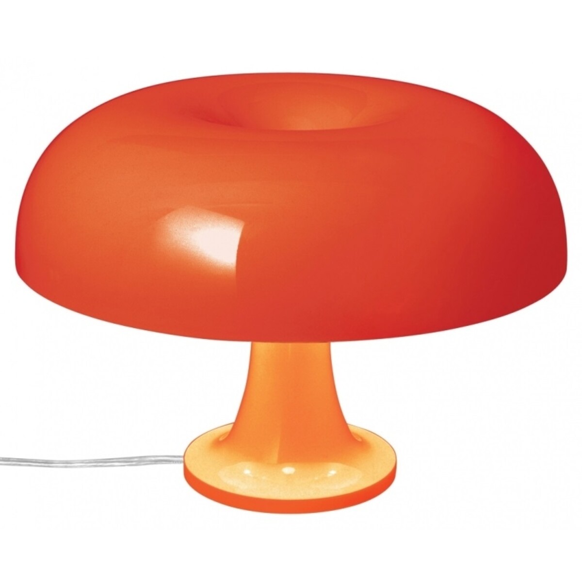 Artemide designové stolní lampy Nessino, oranžová.