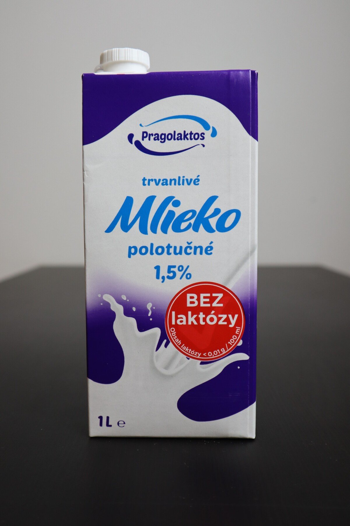 bezlaktózové mléko