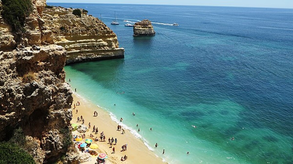 Portugalský región Algarve.