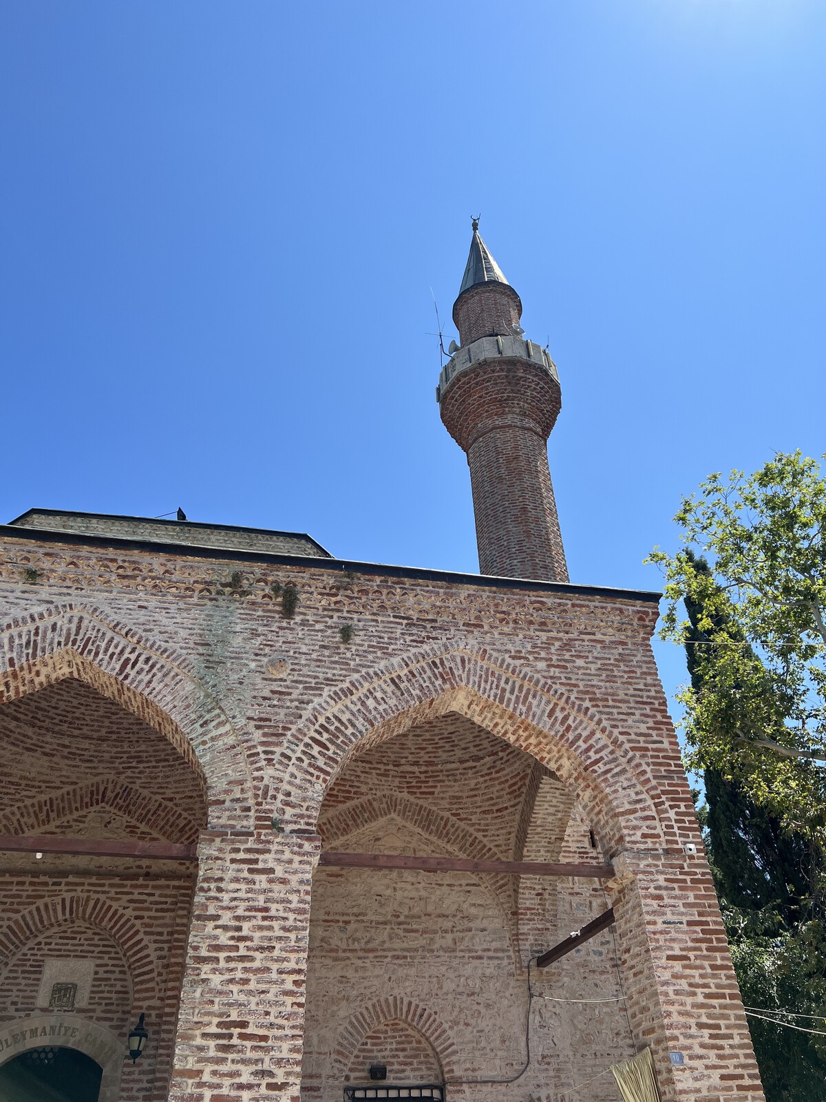 Mešita na hradnom vrchu v Alanyi.