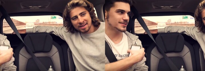 Peťo Sagan sa nechal vyspovedať Gogom v rýchlej talkshow v aute. Manželstvo vraj nič nezmenilo, ale na deti sa ešte nechystá