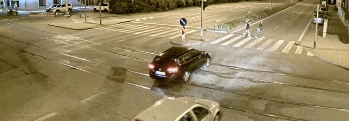 VIDEO: Hrozivá nehoda v Brně. Řidič v plné rychlosti srazil dívku na přechodu