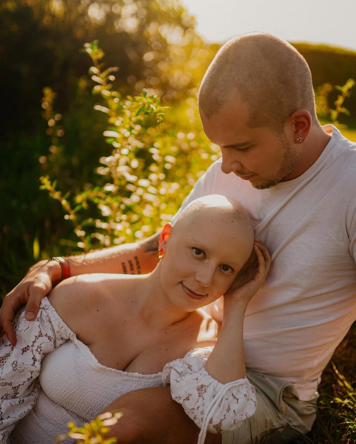 Miška s priateľom.