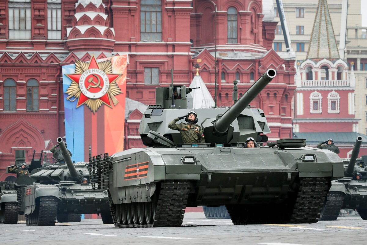 Tanky T-14 Armata.