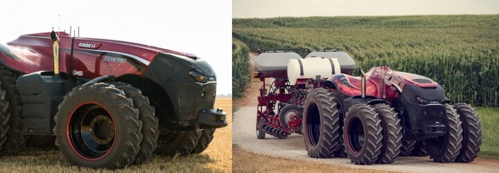 Futuristický traktor nemá kabínu pre vodiča a ovládať sa dá z tabletu. Farmársky sen vie na pole vyjsť úplne sám