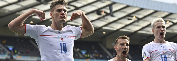 Famózní gól Patrika Schicka z poloviny hřiště proti Skotsku byl vyhlášen nejlepší brankou Eura 2020