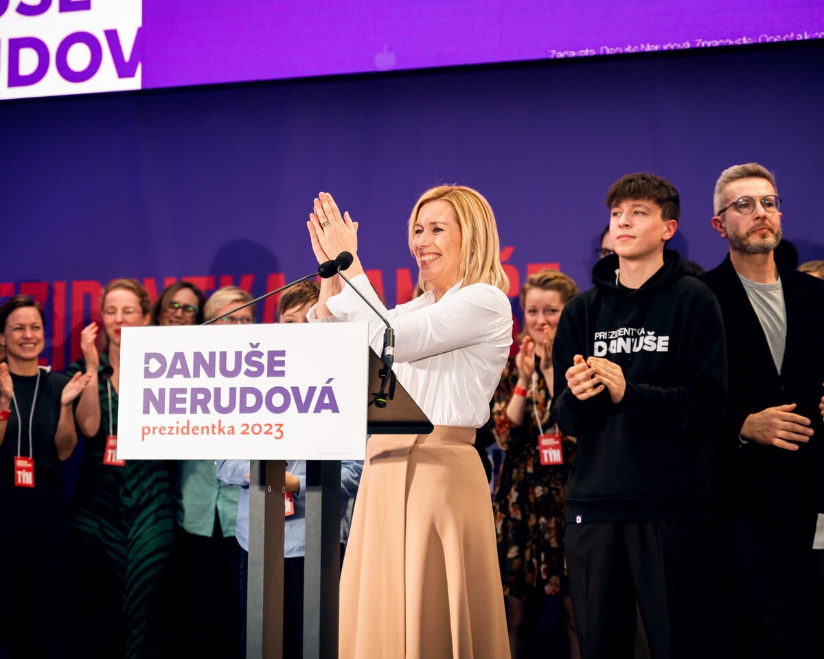 Danuše Nerudová, volby 2023, prezidentské volby