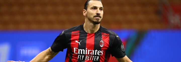 VIDEO: Zlatan Ibrahimović oslavil výhru AC Milán s doutníkem a šampaňským