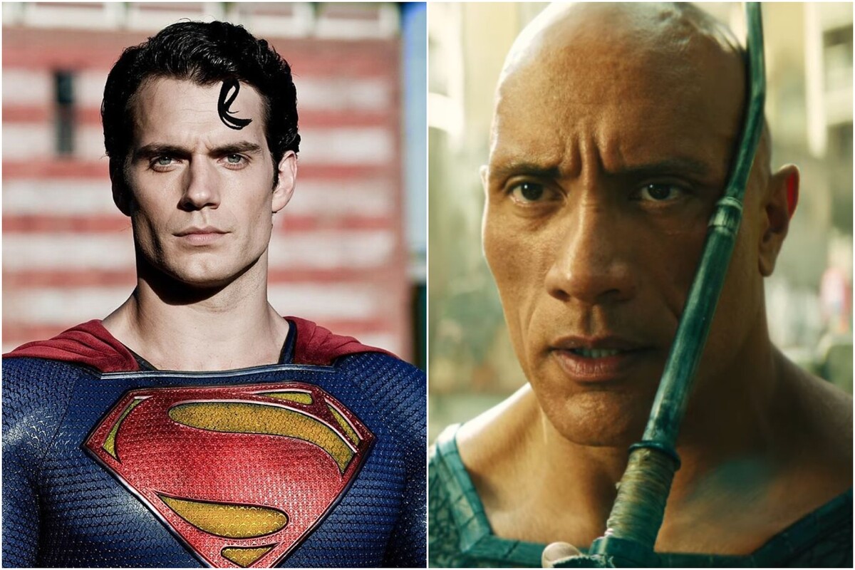 Black Adam | Superman | The Rock | Dwayne Johnson 