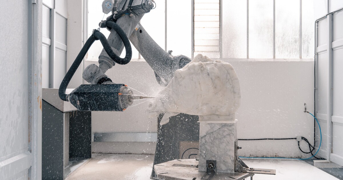 Video: Nahradí roboti sochaře? Robotor umí vytesat sochu na základě 3D modelu