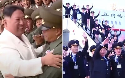 VIDEO: Kim Čong-un je v propagandistické písni oslavován jako „přátelský otec“. V zemi však dochází k potlačování lidských práv.