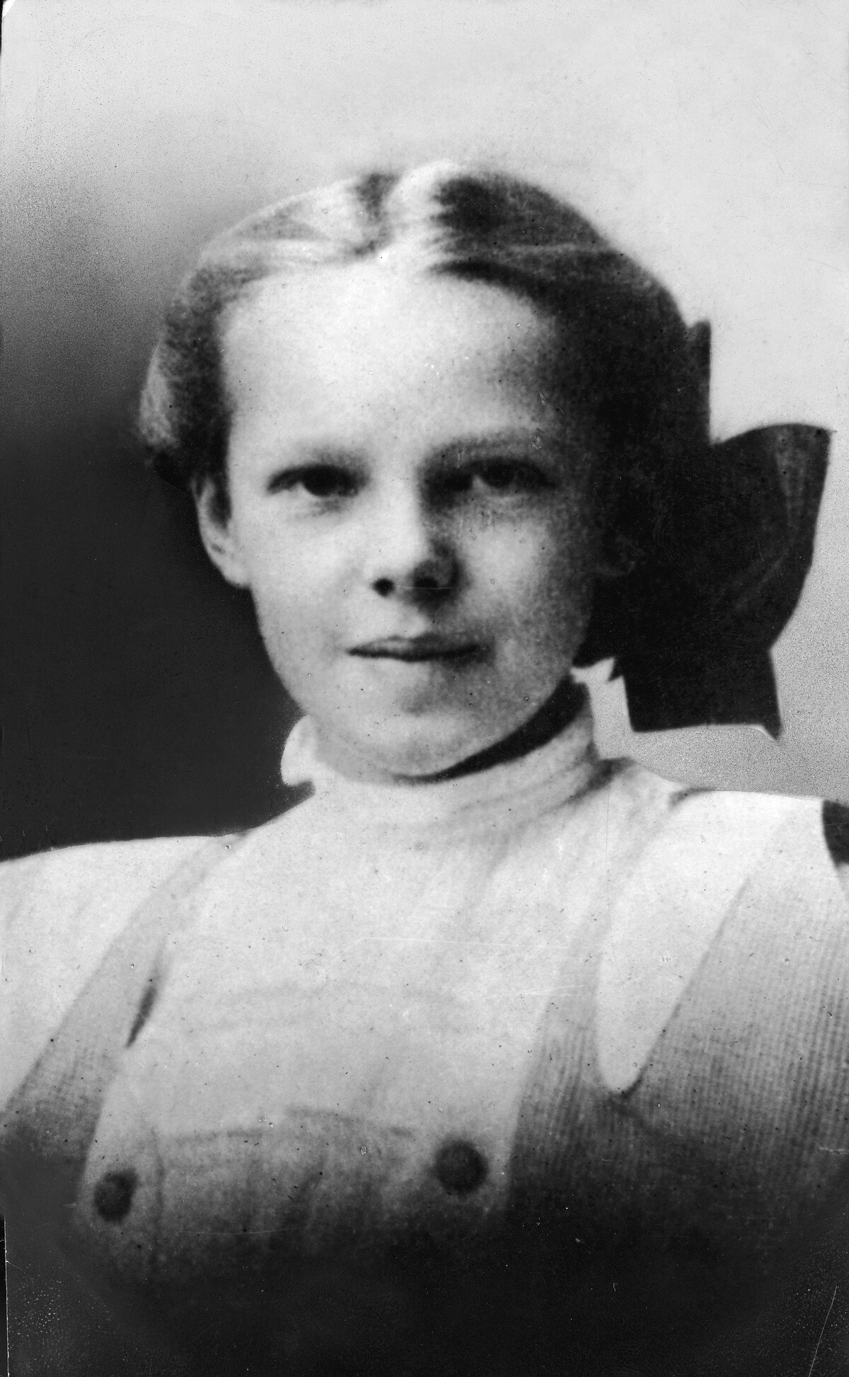 Amelia Earhart jako dítě v roce 1904.