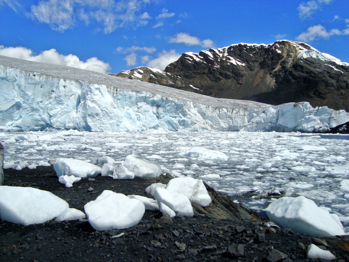 ledovce v Andách
