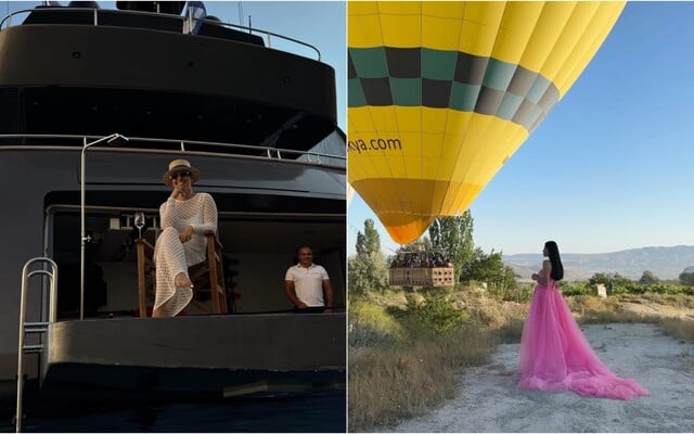 Cibulková na luxusnej jachte a Plačková v teplovzdušnom balóne. Kam vycestovali známi Slováci na letnú dovolenku?