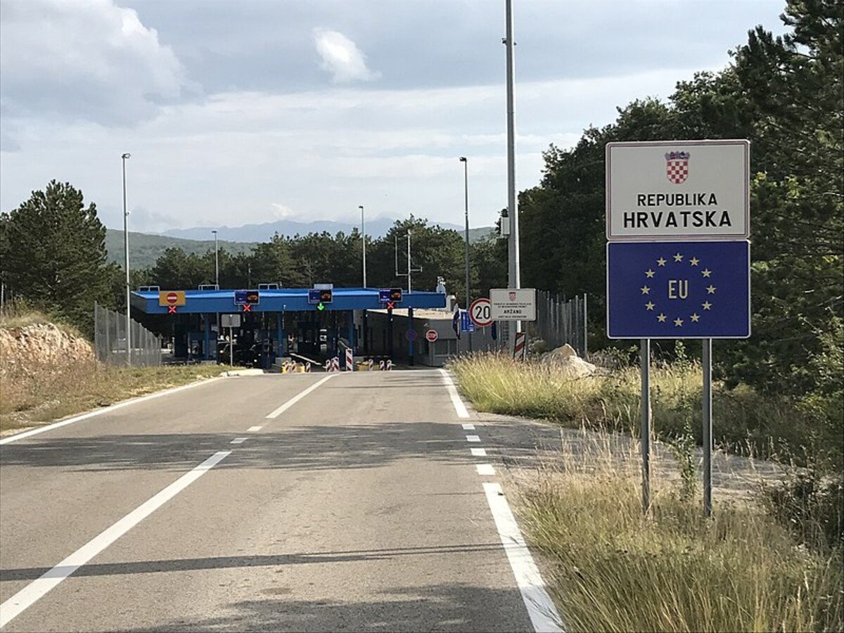 Chorvátsko, hranica