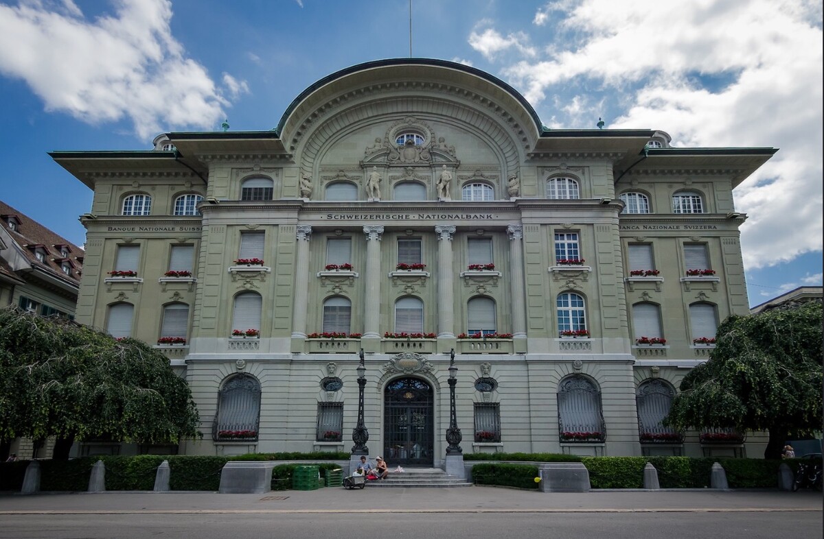 Švajčiarska národna banka.