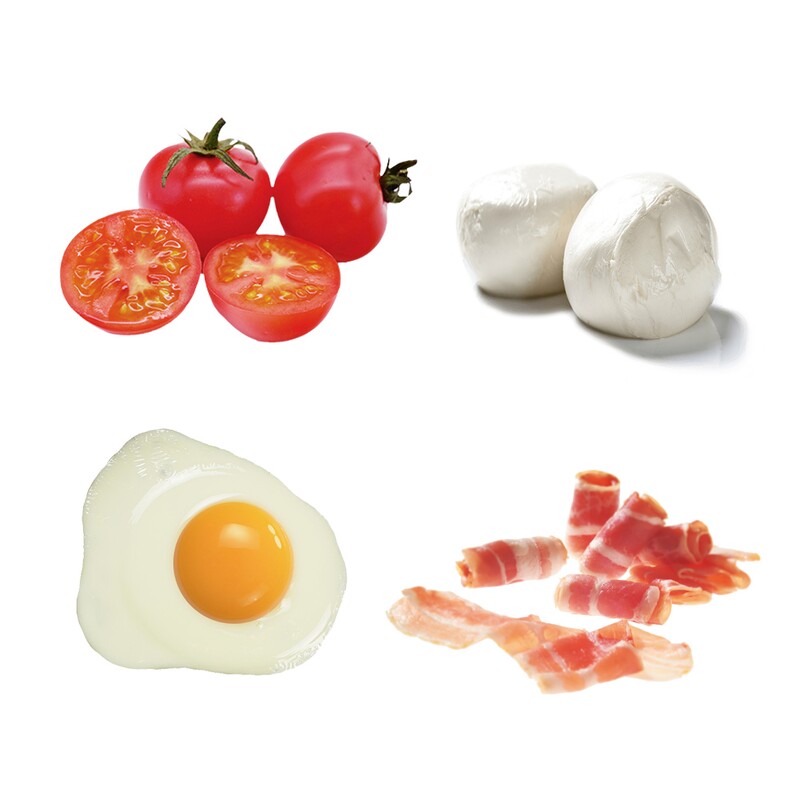 Ako sa volá pizza, na ktorej by si našiel tieto suroviny?