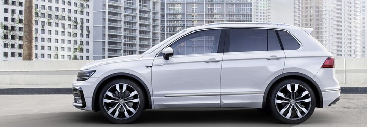 Nový, atraktívne vyzerajúci Volkswagen Tiguan spolu s 240-koňovým Bi-TDI je realitou