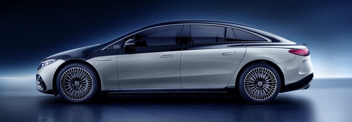 Nové EQS je první elektrickou limuzínou na světě. Mercedes-Benz uvádí dojezd až 770 km