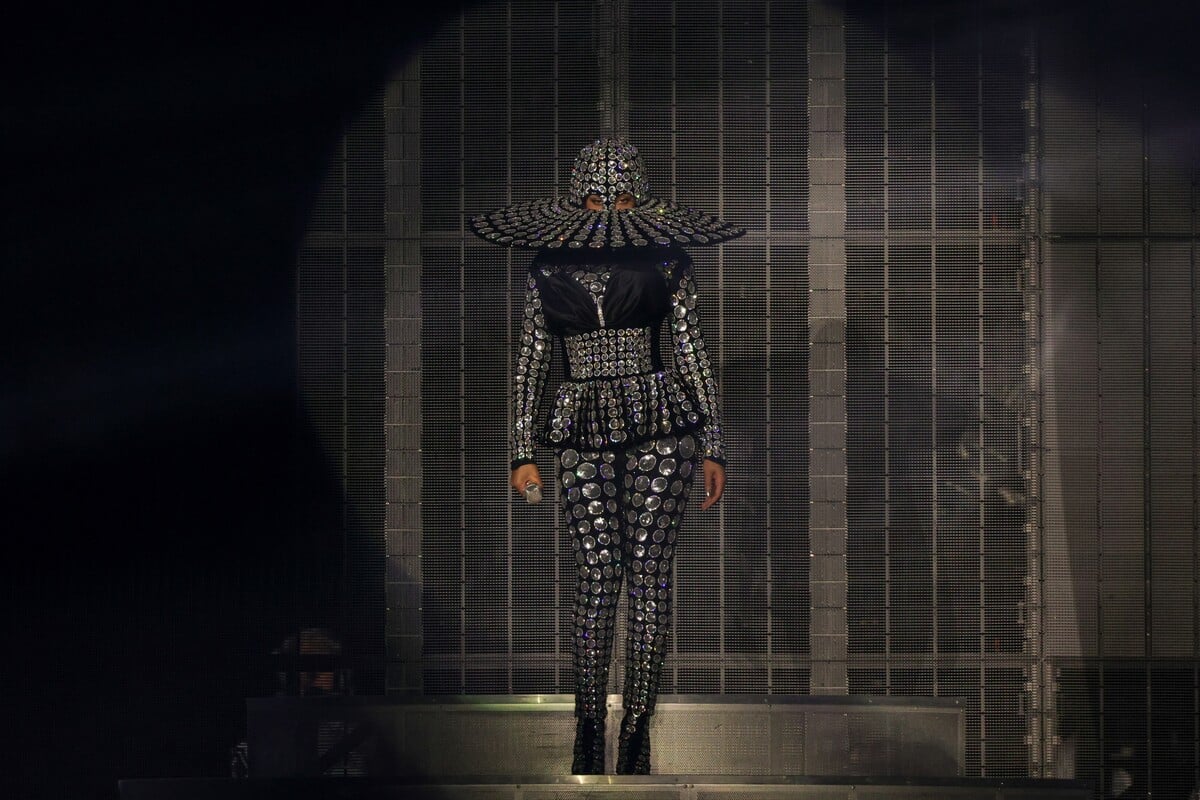 Beyoncé vo fenomenálnom kostýme na koncerte vo Varšave. 